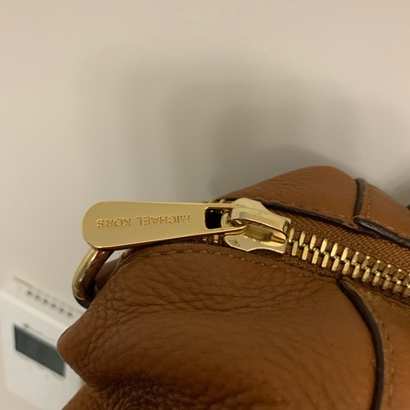 Michael Kors Cognac leather handbag - Picture 4 of 6